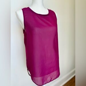 Banana Republic Hi-Lo sleeveless Women’s top Size Medium